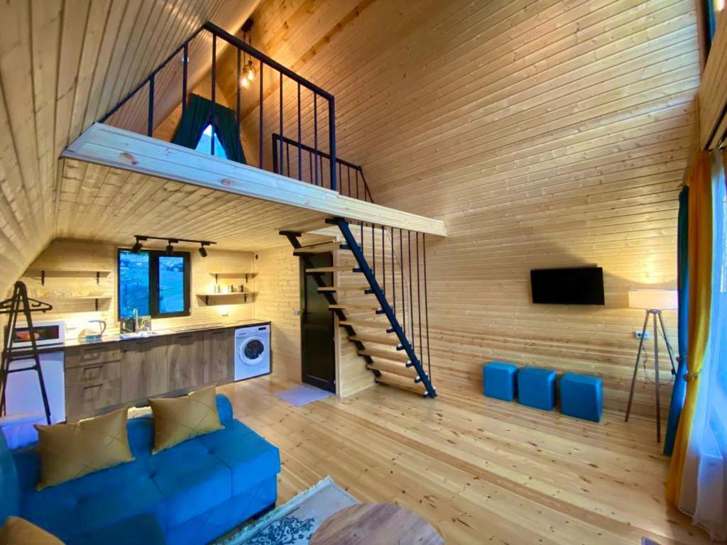 Qusha Cottage Kazbegi Bagian luar foto