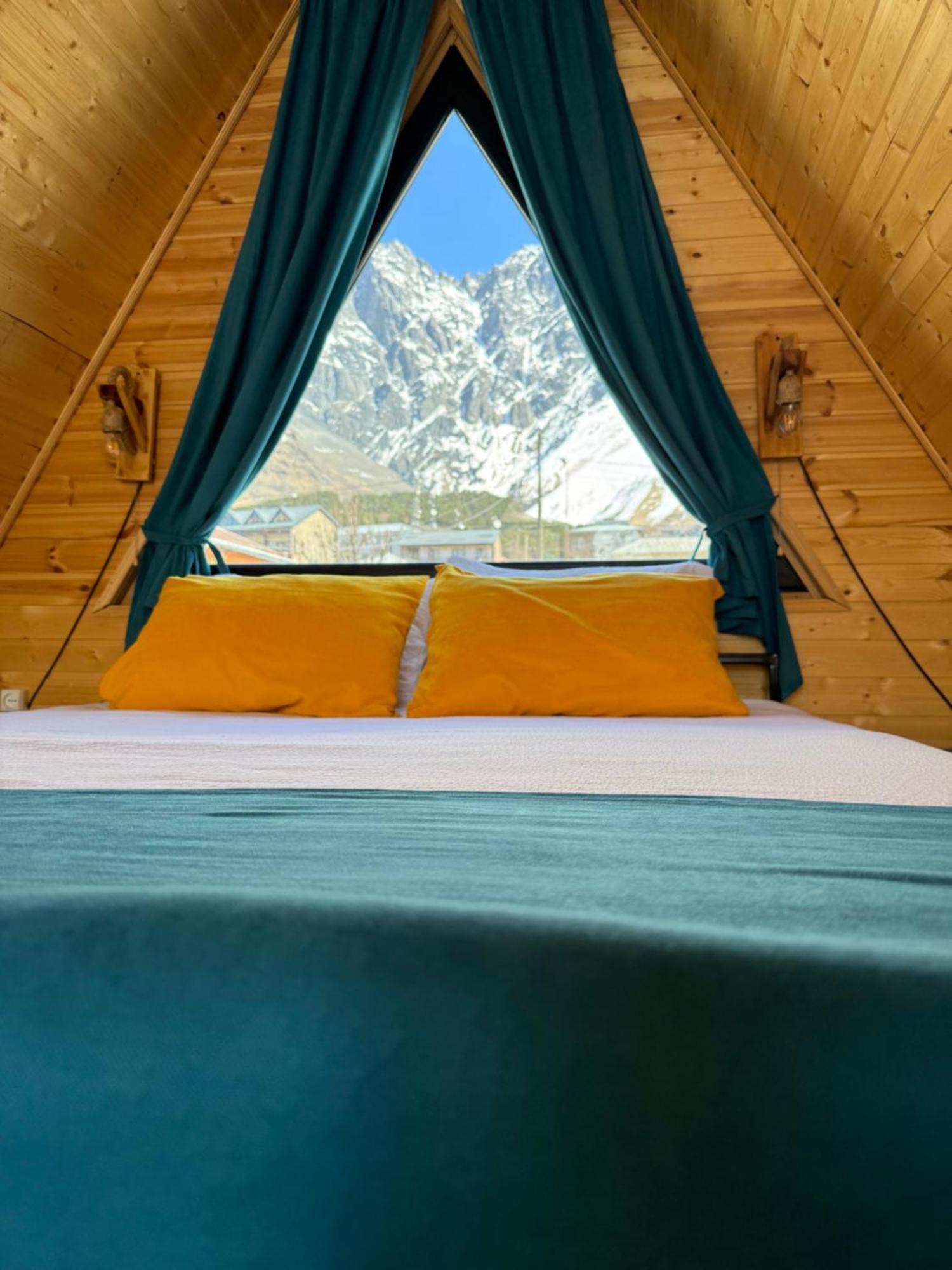 Qusha Cottage Kazbegi Bagian luar foto